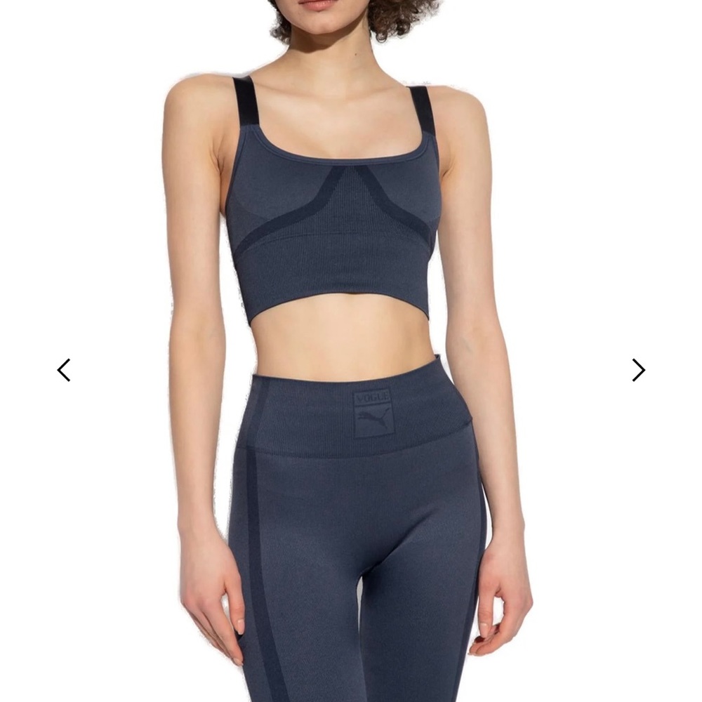 Puma X Vogue Ribbed Sports Bra/Tank Top